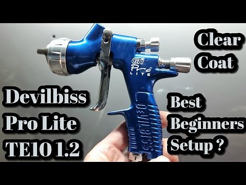 Devilbiss Tekna Pro Lite TE10 , The Best All-Round Beginners Quality Spray Gun Setup?