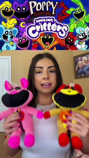 Free SMILING CRITTER PLUSHIE?! (Guess The Poppy Playtime Chapter 3 Characters Smiling Critters) #fyp #poppyplaytime #smilingcritters #foryoupage #catnap #dogday