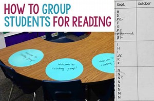 How to Group Students for Small Group Reading Groups