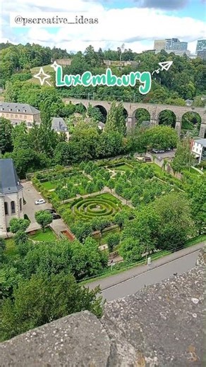 Luxembourg's BEST Hidden Viewpoint! 🇱🇺 #europe #luxembourg #visitluxembourg