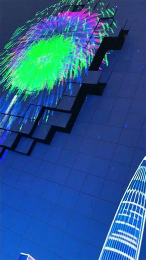 Amazing Kinetic! Mechanical Matrix LED Screen #ledscreen #leddisplay#shorts