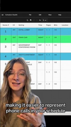 Creating your shooting schedule in Celtx just got easier! 🎬 🗓