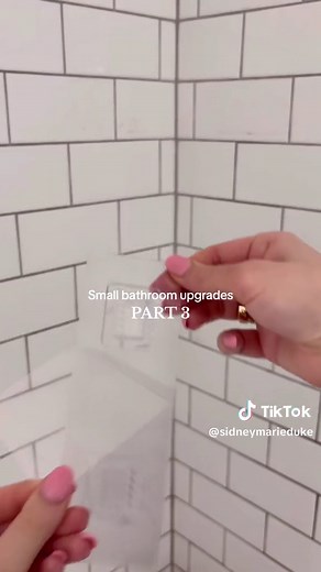 Acrylic Shower Shelves for Bathroom Organization