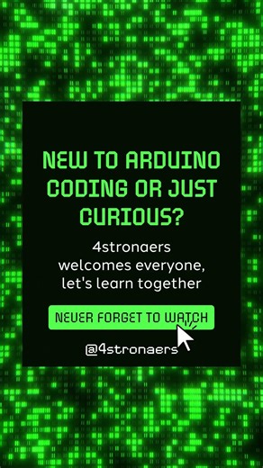 Welcome to 4stronaers | Your Gateway to Arduino & Coding