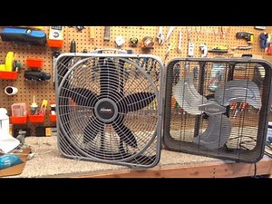 Lasko B20540 Power Plus Box Fan Vs. Lasko B20725 All Metal Box Fan