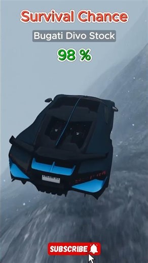 Can Bugatti Divo Survival This Challenge??? 🤯 #beamngdrive