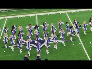 2026 Dallas Cowboys Cheerleaders First Look thunder zoomed in 8/24/26