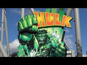 Front Row The Incredible Hulk Coaster Universal Orlando