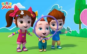 儿童英语儿歌,"Let's play with hula hoops"第12集