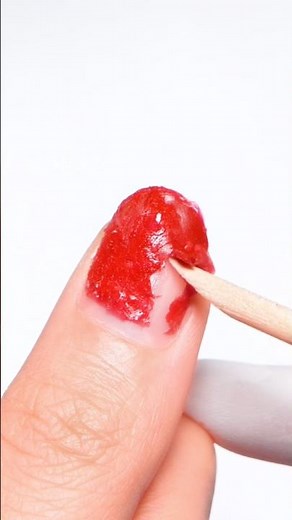 How to remove gel nail without drill? 😎👀#melodysusie #nails #nailart #nailtech #nailtools