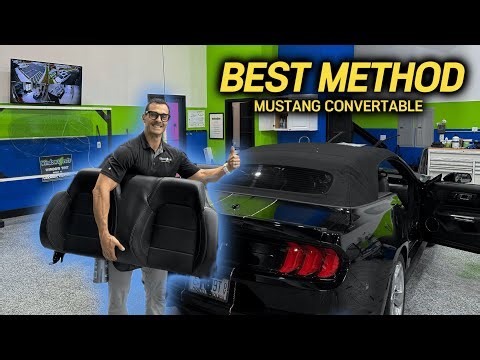 Mustang Convertible Back Window *BEST TRICK* | WindowEffects