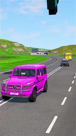 Cars Vs Minecraft Huge Hammer 🚗 #shorts