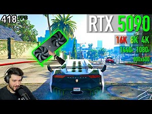 The RTX 5090 in GTA V - Now Playable at 16K 🤯