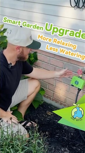 #RainPoint | 🌳Smart Garden Upgrade: Less Water Waste, More Relaxing#shorts#landscaping