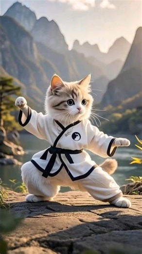 🐾✨ The Cutest Baby Kitten Dance You’ll Ever See!