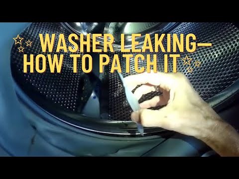 ✨ WASHER LEAKING - HOW TO EASILY PATCH IT✨