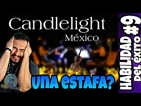 La VERDAD de CANDLELIGHT MEXICO - vale la pena? - Música clásica a la luz de las velas