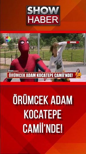 Ankaralı Spıderman! #showanahaber #shorts