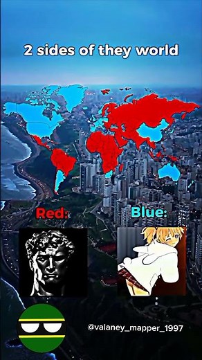 2 sides of they world #valaneymapper #foryou #foryoupage #fyp #fyppage #map #world #maps #mappingvi