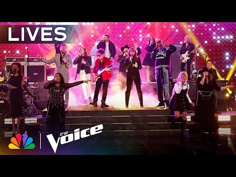 Reba, Snoop, Bublé & Neal Schon perform Journey’s “Don’t Stop Believin’” and More | The Voice Live