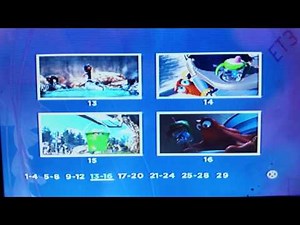 Buscando a dory dvd menu latinoamerica