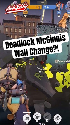 Deadlock McGinnis Wall Change - Melee Gameplay Build Guide Patch Balance Update #deadlock #fpsgames