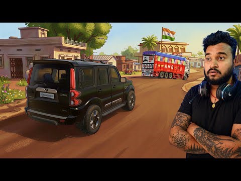Scorpio vs Indian Truck Offroad Driving Android Gameplay| Indian Vehicles Simulator 3D| Car Game