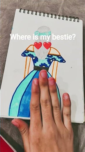CUTE BESTIE DRAWING 😍🎨❤️