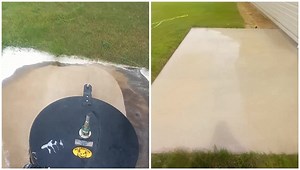 17 reactions | Residential surface cleaning | Purple Power Wash LLC | Facebook