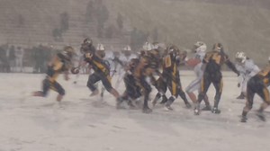 Football In the Snow. Ohio 8 Years ago on Big Time Sports TV!!! From Lake High School Playoff Game | Big Time Sports Ohio, LTD.