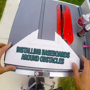 Don’t Let Obstacles Ruin Your Baseboard! | Finish Carpentry TV