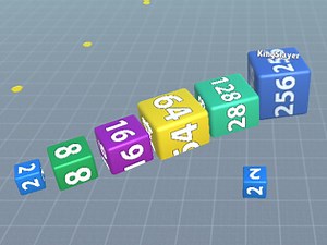 Walkthrough Cube Arena 2048 Merge Numbers . BrightestGames.com