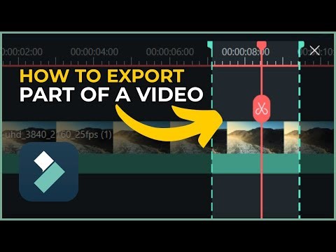 How to Export Part of a Video in Filmora