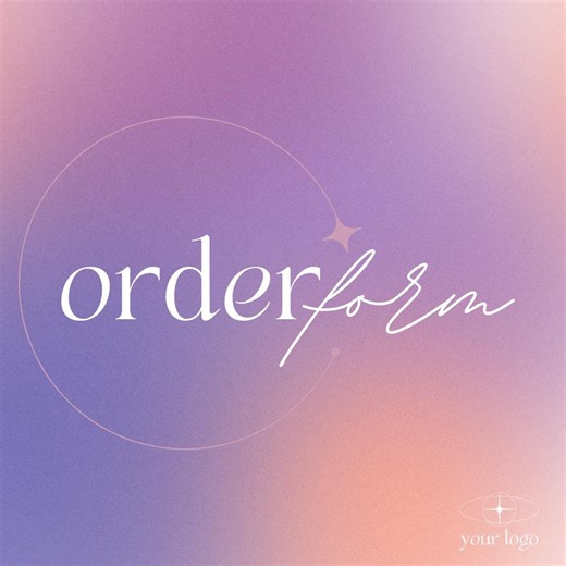 Dessert Order Form Template, Cake Order Sheet, Bakery Order Tracker, Custom Cake Log, Printable Canva Editable Form - Etsy