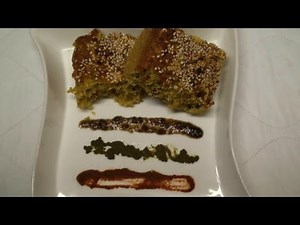 Handva (Handvo) - Gujrati Spicy Lentil & Rice Vegetarian Cake Baked In Oven