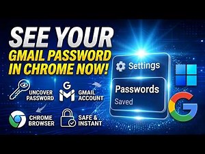 Find Your Gmail Password Saved in Chrome