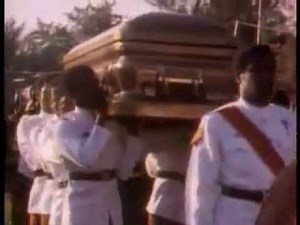 Bob Marley - Funeral Kingston Jamaica (1981) reggae