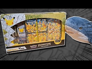 Unboxing Pokémon Celebrations Pikachu V-UNION Box!