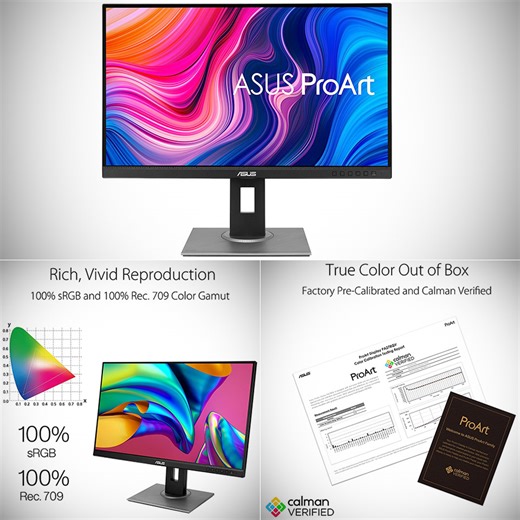 Don't Pay $319, Get the ASUS ProArt Display PA278QV 27” WQHD 100% sRGB Monitor for $224 Shipped