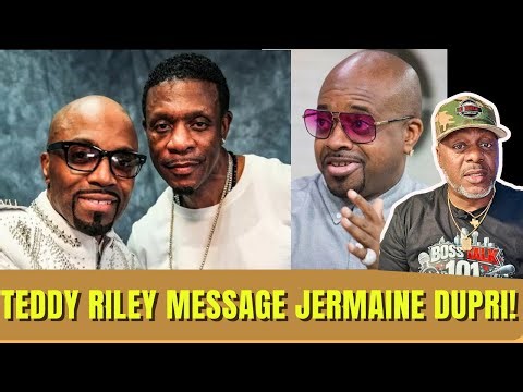 Teddy Riley Call Out Jermaine Dupre FALL BACK! And Send A Message To Keith Sweat!