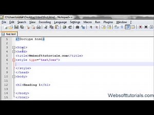 html and css in hindi / urdu Tutorial - 15 - Introduction to css