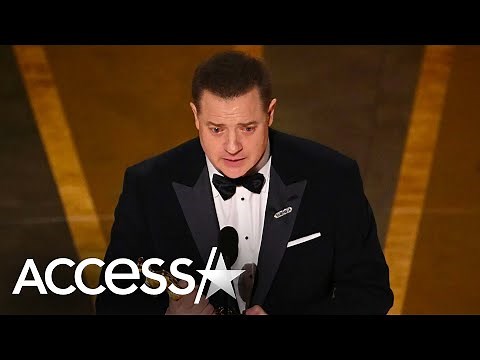 Brendan Fraser Cries In 2023 Oscars Acceptance Speech