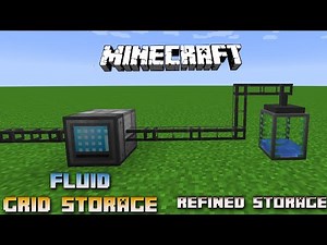 Fluid Grid & Fluid Storage 💎 Refined Storage Tutorial 💎 Deutsch / German