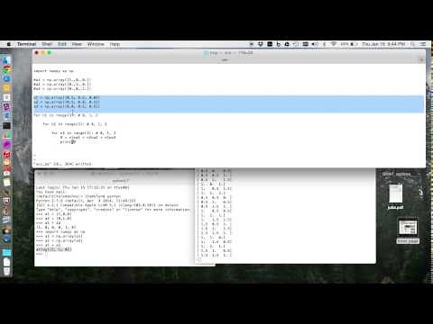 Simple cubic python code