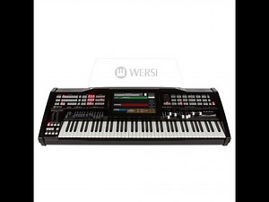 Wersi Sonic OAX1 keyboard: Allens Music Organ & Keyboard Showcase 16