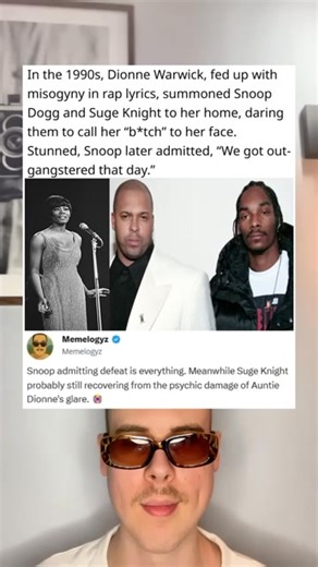 Dionne Warwick shuts down Snoop & Suge Knight: 90s Showdown #DionneWarwick | Dionne Warwick's Biggest Fanatics