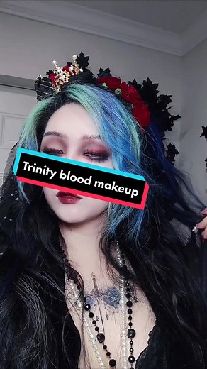 Trinity Blood Inspired Gothic Makeup Tutorial