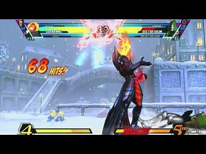 UMvC3: Dormammu Combo #2 "Two buttons only"