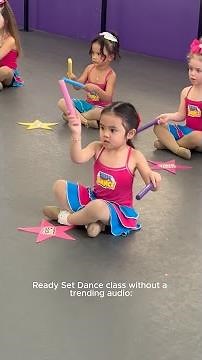 Ready Set Dance Class Without A Trending Audio | Ready Set Dance