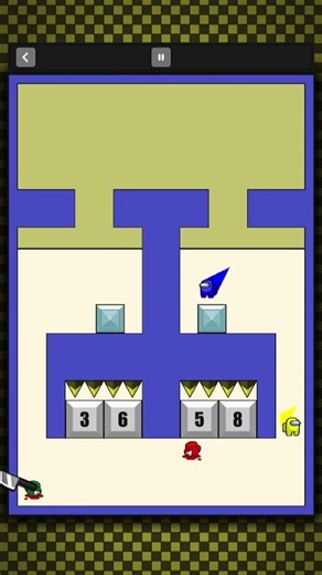 Among Us Race Battle# #games #marblesrace#race🤪😎🤩